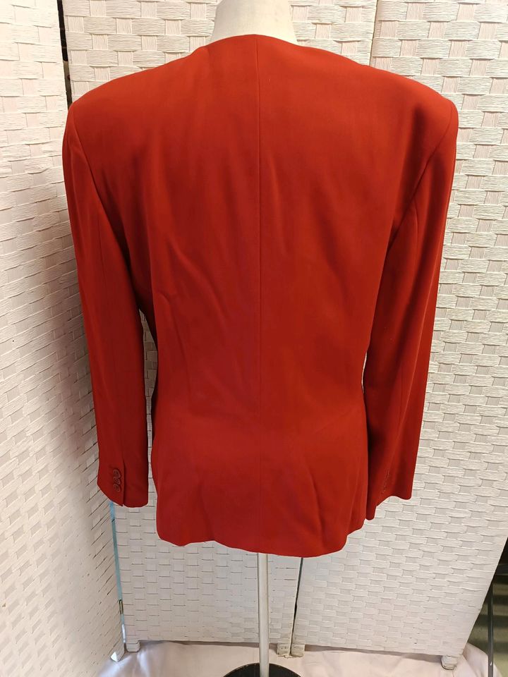 Emporio Armani Vintage Blazer Jacke  Gr.It.44/38 Rote Farbe in München