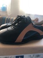 Orthopädische Herrenschuhe Schwarz/ Braun , Leder, Gr.44 Baden-Württemberg - Ulm Vorschau