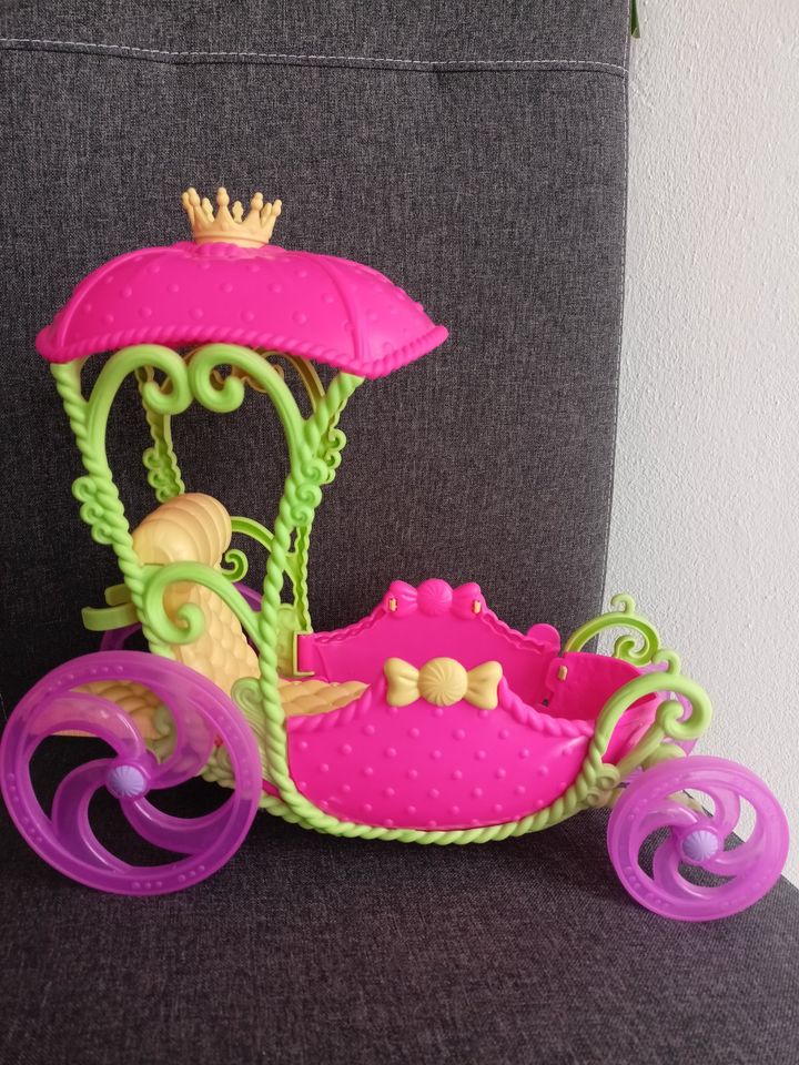 Barbie Dreamtopia Kutsche mit Einhorn in Zandt