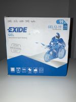NEUE Motorradbatterie Exide Bike GEL G19 51913 12V 19Ah Hessen - Allendorf Vorschau