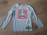 Langarmshirt Super Mario H&M Gr.122/128 Hessen - Solms Vorschau