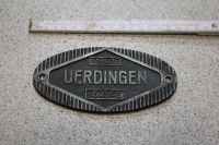 1942 Fabrikschild Waggonfabrik Uerdingen Brandenburg - Bernau Vorschau