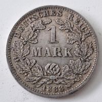 1  Mark 1883  D,  Silber Erhaltung Patina münzen sammlung Niedersachsen - Ronnenberg Vorschau