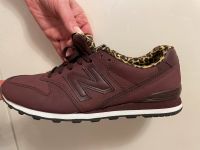 New Balance Sneaker, Größe 37,5, Bordeau und Leoprint Hamburg Barmbek - Hamburg Barmbek-Süd  Vorschau