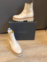 Tommy Hilfiger Laurie Boots 36 Neuwertig Leder Stiefeletten beige Brandenburg - Hoppegarten Vorschau