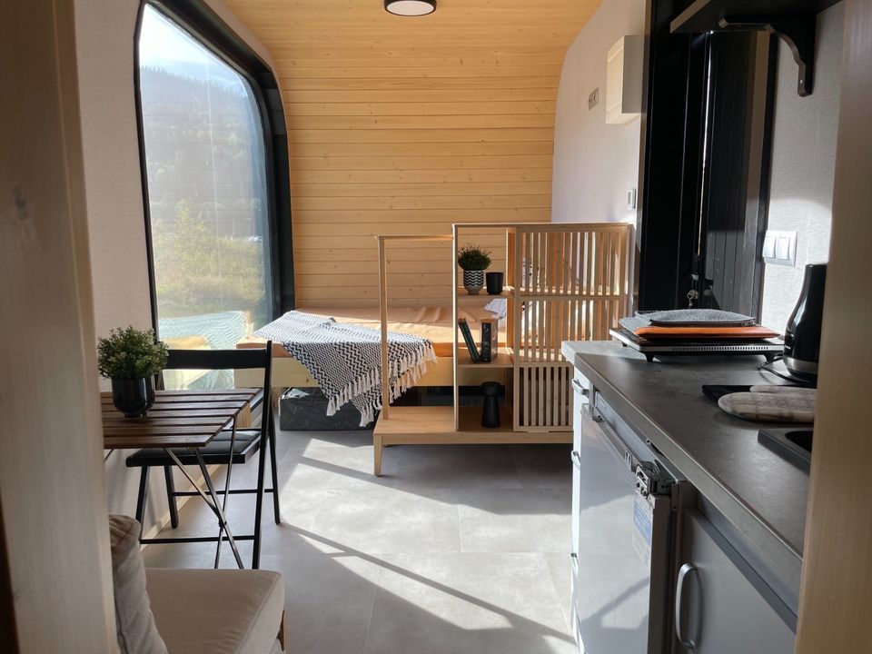 TinyHouse 16,5m² Mobilheim Campinghaus Chalets Gartenhaus in Görlitz