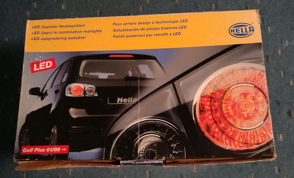 VW Golf Plus LED Rückleuchten schwarz von Hella (NEU) selten in Schondorf am Ammersee