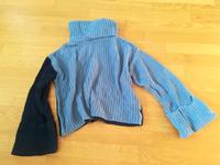 NA-KD Toller zweifarbiger Pullover Blau Gr. S Rollkragen München - Hadern Vorschau