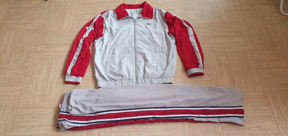 Trainingsanzug Lacoste Vintage Jacke 5/186 XL Hose 4/180 L in Berlin