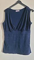 Damenshirt, Top, festlich, Gr. 38, dunkelblau Hessen - Rodgau Vorschau