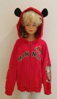 Disney "Minni Mouse" Kapuzensweatjacke in rot Gr. 110 Harburg - Hamburg Neuland Vorschau