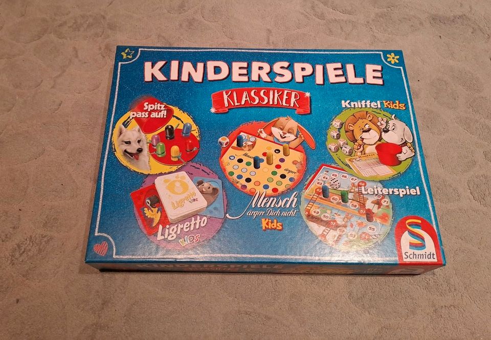 Kinderspiele Klassiker Schmidt neuwertig ab 3 Jahre in Olbernhau