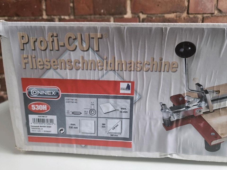 Profitcut fliesenschneidemaschine von connex 530 mm wie neu in Rendsburg