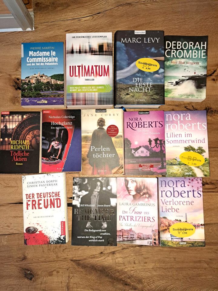 Grosses Bücherpaket, 13 Romane, Krimis, Thriller ! in Bissendorf