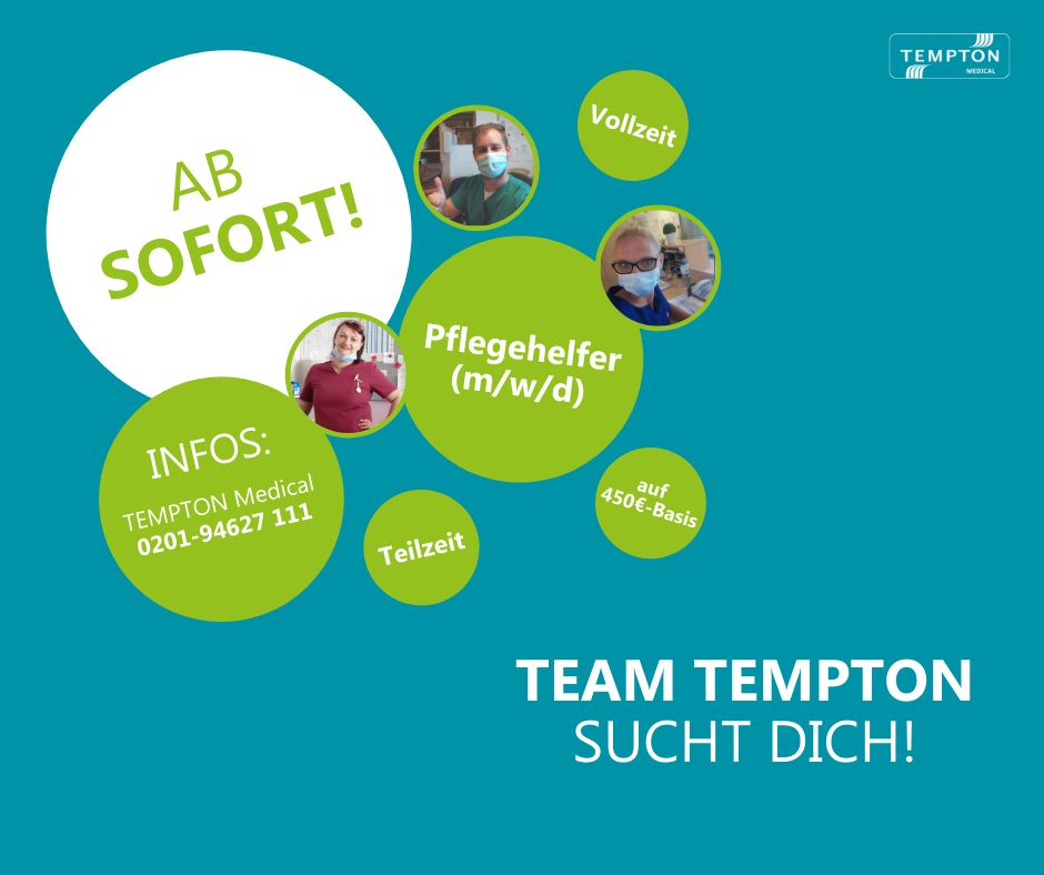 Pflegehelfer !! top Konditionen !! (M/W/D) in Rangsdorf