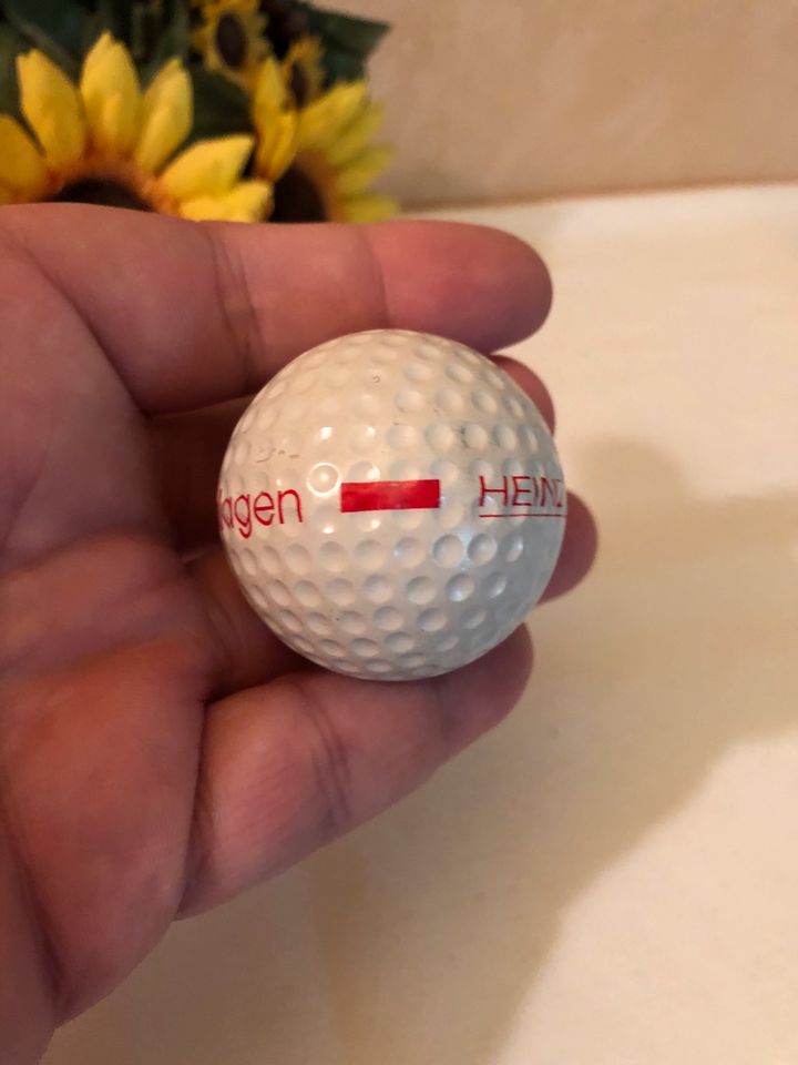 2x GOLFBALL PROMO SELTEN TOP ZUSTAND ZAHNÄRZTE KONGRESS in Telgte