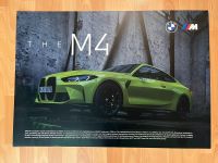 BMW M4 Coupé G82 Poster 84x60cm Sao Paulo Gelb Rheinland-Pfalz - Kirchen (Sieg) Vorschau