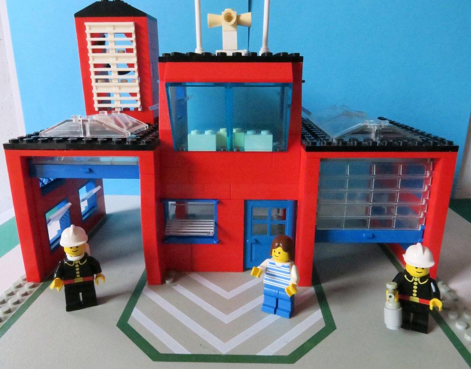 LEGO Set Nr. 6385 „Feuerwehr“ von 1985 mit OBA in Dornstadt