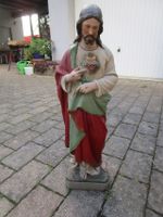 alte Heiligenfigur Herz Jesus, Gips ca. 65 cm Baden-Württemberg - Ettlingen Vorschau