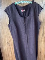 Sehr edles langes Kleid aus reinem Leinen in Größe 38/40 braun Hessen - Solms Vorschau