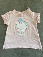 Rosa T-Shirt Katze Größe 80 H&M Nordrhein-Westfalen - Euskirchen Vorschau