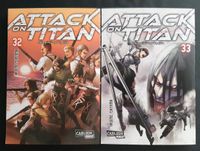 Attack on Titan Mangas 32 und 33 Nordrhein-Westfalen - Heinsberg Vorschau