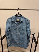 Pull&Bear Hell Blaue Jeansbluse langarm hell blau Neustadt - Gartenstadt Süd Vorschau