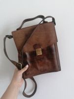 Braune Vintage Leder Umhängetasche Retro Postbote Hamburg-Mitte - Hamburg Veddel Vorschau