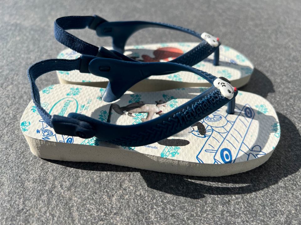 Havaianas, Charlie Brown & Snoopy, Grösse 27/28 EUR, top Zustand in Bad Soden am Taunus