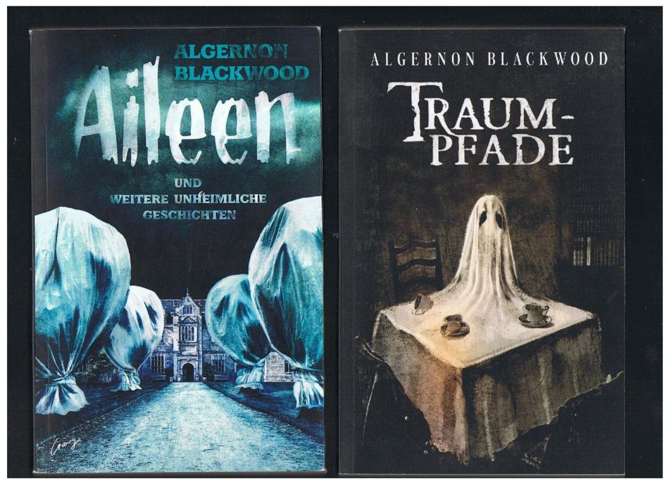 2 x Algernon Blackwood: Aileen/Traumpfade (24 Erzählungen) in Zwiesel