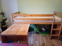 Kinder Hochbett mit Schreibtisch Auszug Niedersachsen - Warpe Vorschau