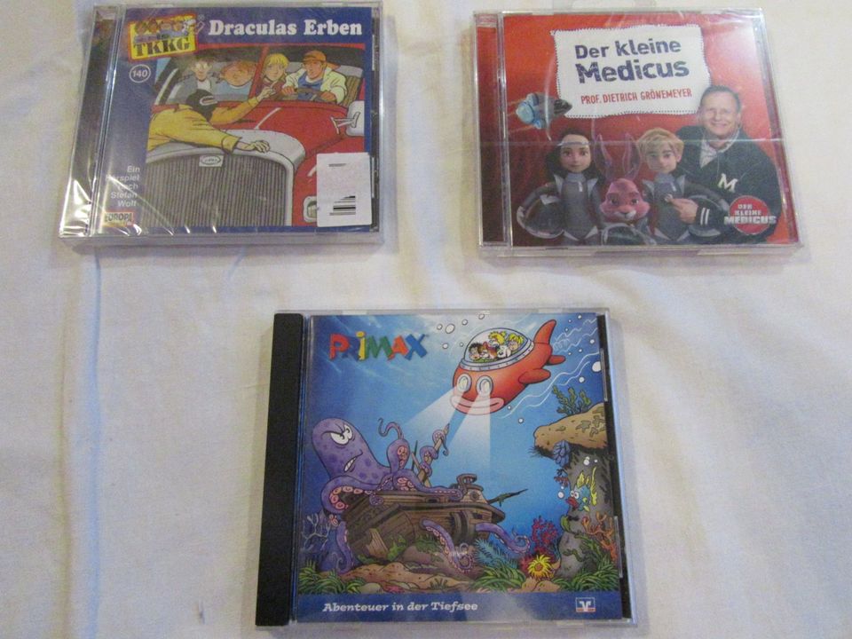 Hui Buh das Schloßgespens 5 CD Wendy Filly Pferd Detektiv Hörbuch in Metzingen