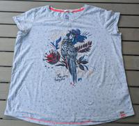 Cecil Shirt T-Shirt Gr. XXL 44 Papagei grau Hessen - Weilmünster Vorschau