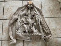 Cordjacke mit Strick v Esprit Gr L/ 40, 42, beige, wie neu! Nordrhein-Westfalen - Rösrath Vorschau