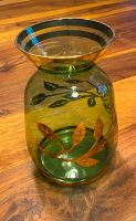Vase Glas grün gold Brandenburg - Hoppegarten Vorschau
