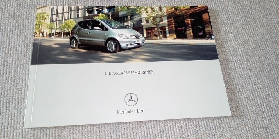 Mercedes W 168 A Klasse Prospekt 2. Serie Facelift in Lamspringe