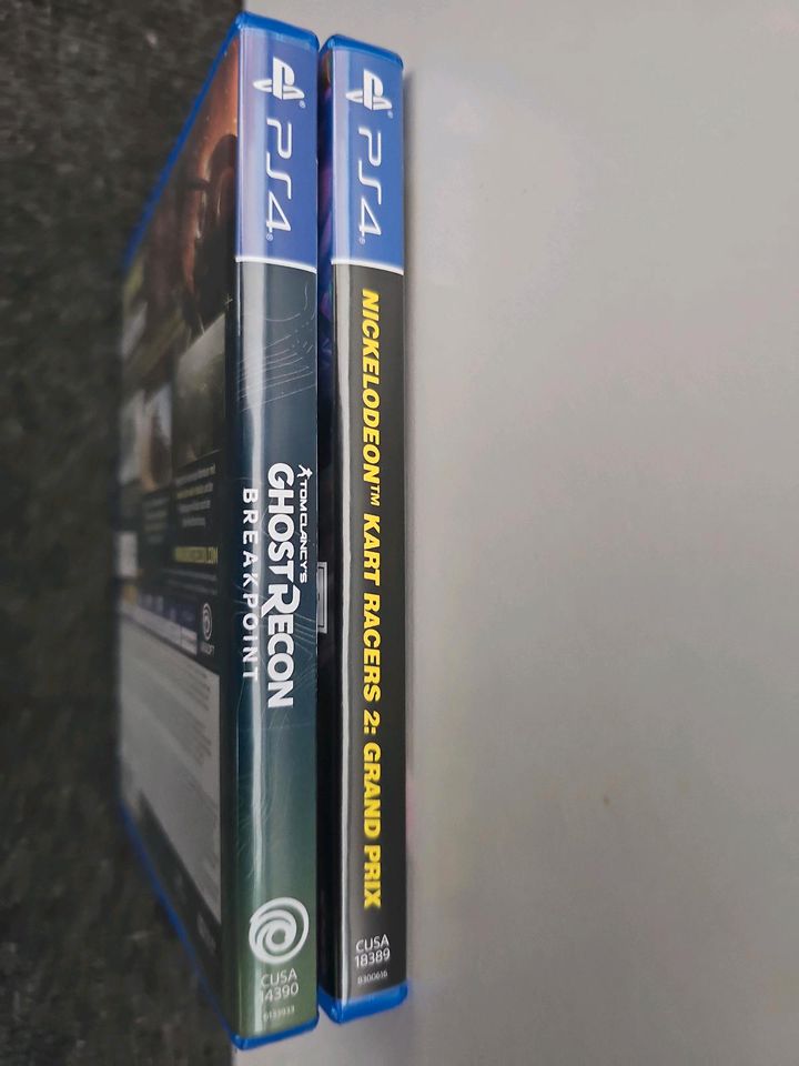 PS 4 Spiele zuverkaufen 2 Stück in Apolda