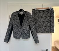 H&M 40 Kostüm Rock Blazer Anzug schwarz weiß Zebra Niedersachsen - Bockhorn Vorschau