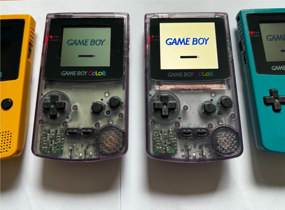 Nintendo Game Boy Color - IPS - beleuchtet in Jever