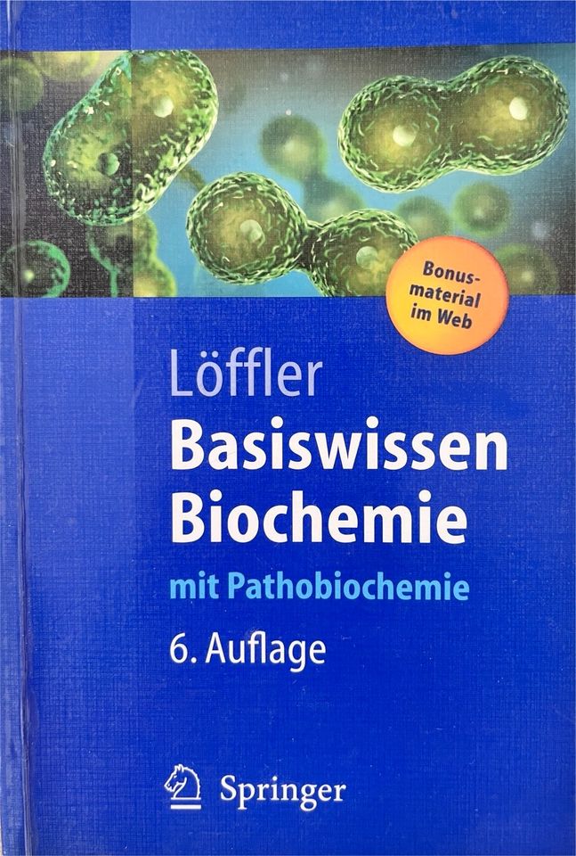 Biochemie Bücher für Vorklinik in Tübingen