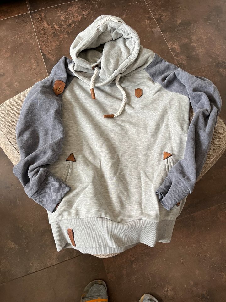 3x Naketano Hoodie Kaputzenpullover Gr L, neuwertig in Lienen