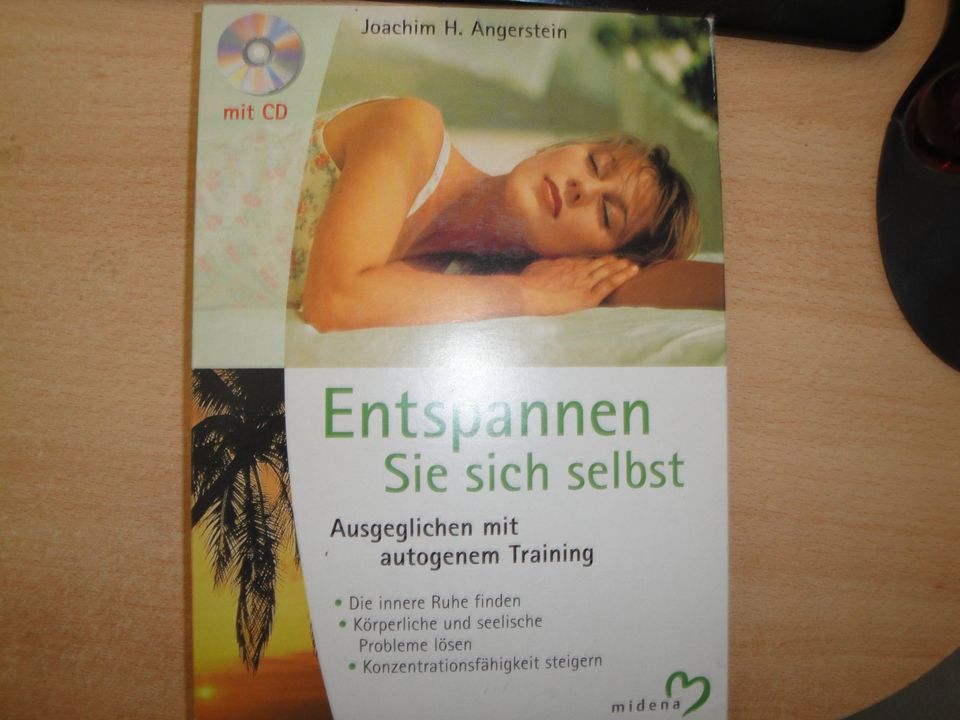 J. Angerstein „Entspannen Sie sich selbst, mit CD “ *** NEU**** in Kaiserslautern