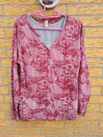 Langarmshirt Langarm Shirt Gr 38 M Multiblu Rosa Pink Grau Top Dithmarschen - Heide Vorschau