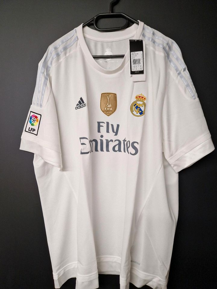 Real Madrid Trikot 2015/16 3XL NEU! Original Adidas ⚽️ Fußball in Bad Rappenau