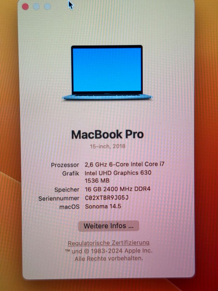 MacBook Pro 15‘  Touchbar & Apple Zubehör NP 3600€ in Leipzig