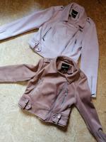 Damen Velours-Lederjacke (Nachbildung) Gr. 34 braun Bayern - Siegenburg Vorschau