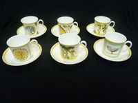 6x Tasse Hutschenreuther Musee d. Arts Decoratifs Paris Motiv 1-6 Baden-Württemberg - Schwäbisch Gmünd Vorschau