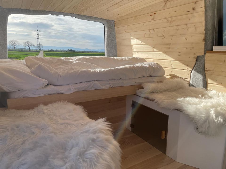 Mercedes Vito 114 Camper Luxusausbau, Solar, Stdhz, AHK,Klima in Freiburg im Breisgau