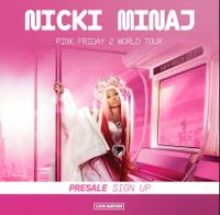 2 Nicki Minaj Tickets für Berlin 07.06.2024 ❗️ Hannover - Herrenhausen-Stöcken Vorschau
