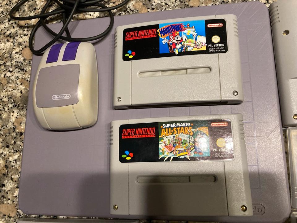 Biete Spiele für SNES + Adapter  + Gameboy Spiele von Nintendo in Aschaffenburg